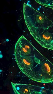 微观下的绚丽细胞结构