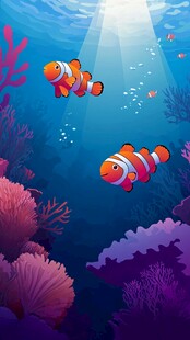 海底小丑鱼的梦幻世界