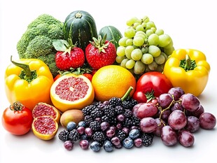多彩新鲜蔬果大集合