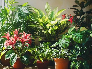 室内多彩盆栽植物大赏