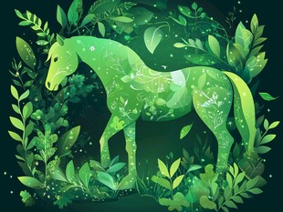 绿野幻马 自然与奇幻交织