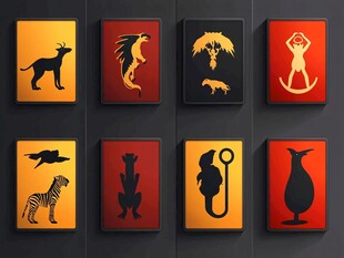 动物主题艺术装饰画集合