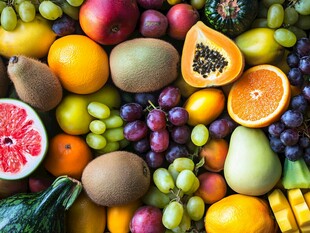 缤纷多彩的各类新鲜水果