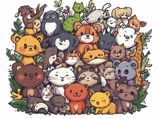 可爱动物大集合