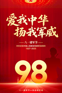 八一建军海报