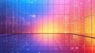 梦幻炫彩科技空间场景