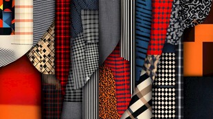 多样时尚面料纹理展示