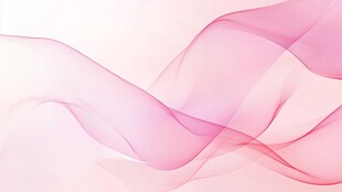 梦幻粉色飘逸动感线条图