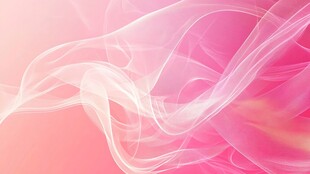 梦幻粉色飘带背景图