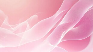 梦幻粉色飘带背景图