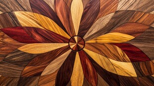 精美木艺拼花图案