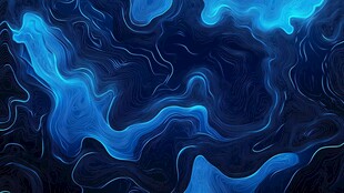 梦幻蓝色流动纹理背景