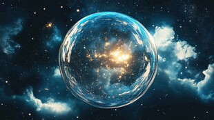 梦幻宇宙中的透明星球