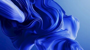 蓝色流动艺术纹理背景