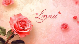 浪漫玫瑰 爱意无限