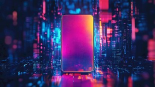 炫彩科技风下的智能手机