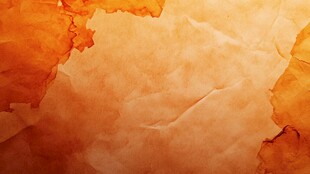 橙黄色水墨风格纹理背景