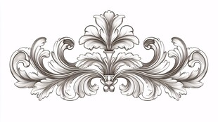 古典欧式花纹装饰图案