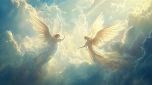 云端双天使的梦幻邂逅