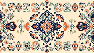 民族风几何花纹图案设计