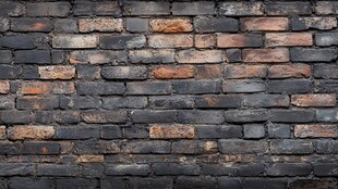 复古砖墙纹理背景图