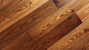 实木地板纹理特写