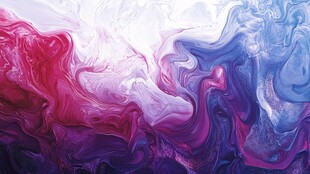 梦幻流体色彩艺术图案