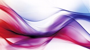 梦幻炫彩流动线条背景图