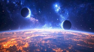梦幻宇宙中的地球与星球