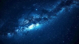 梦幻璀璨的深邃星空