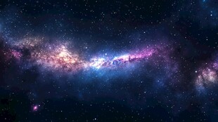 璀璨银河星空壮丽景象
