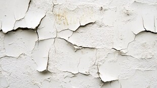 剥落的墙面纹理特写