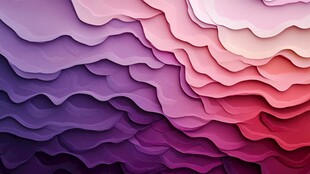 梦幻渐变波浪纹理背景图