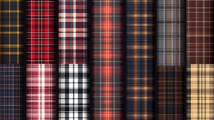 多样格子图案纹理集合