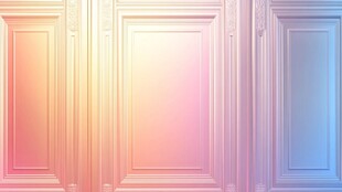 梦幻渐变立体门板背景