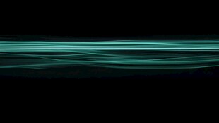 动感绿光流线背景特效