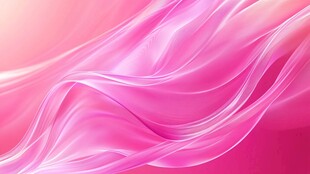 梦幻粉色飘动丝质背景