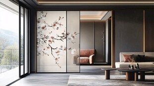 新中式雅致客厅室内景致