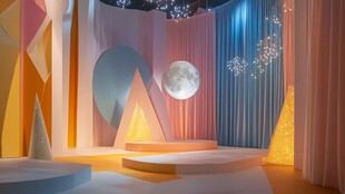 梦幻舞台场景绚丽设计