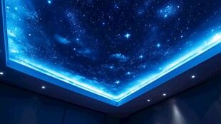 梦幻星空天花板设计