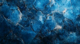 梦幻蓝色大理石纹理背景