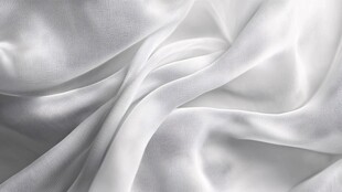 丝滑白色绸缎布料纹理