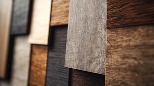 多样木纹板材展示