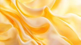 金色绸缎纹理特写