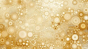 金色梦幻泡泡背景纹理