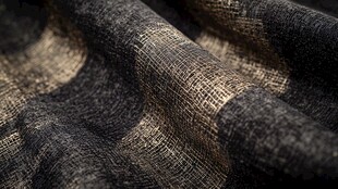 纹理细腻的灰棕交织布料