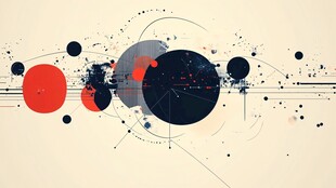 抽象几何艺术图形背景