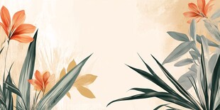 花卉植物背景图