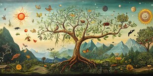 梦幻自然之生命树景观