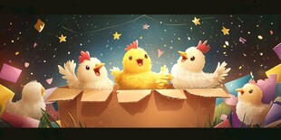 小鸡欢乐开箱 惊喜满满